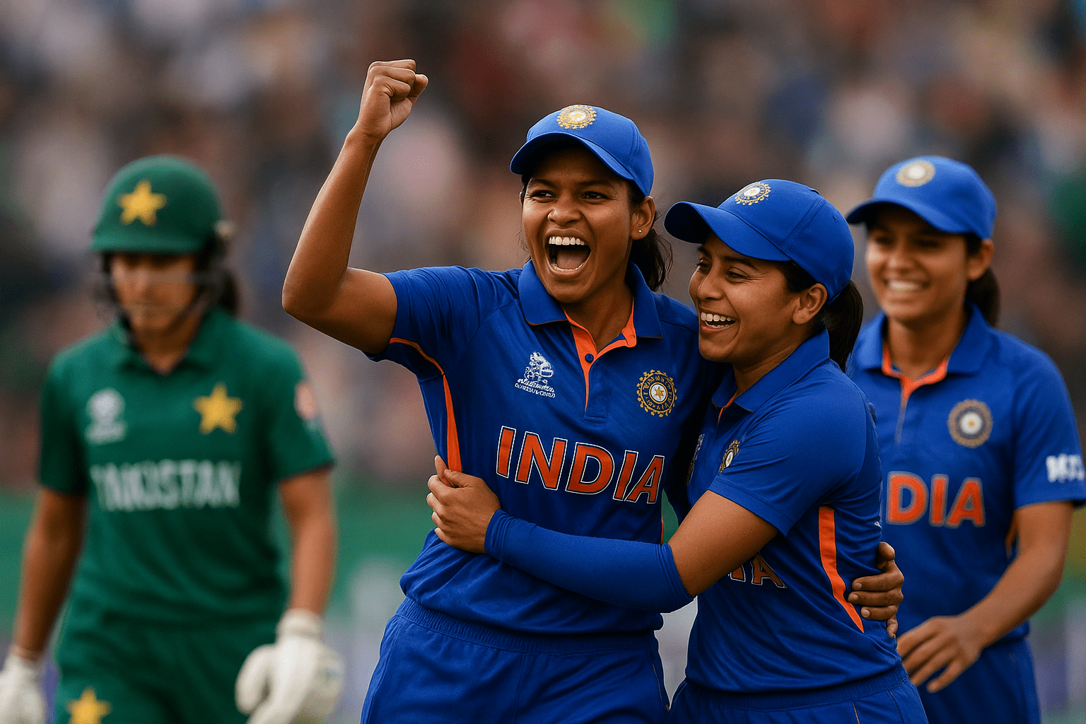IND W vs PAK W Women’s World Cup 2025 Match Report in Hindi”
